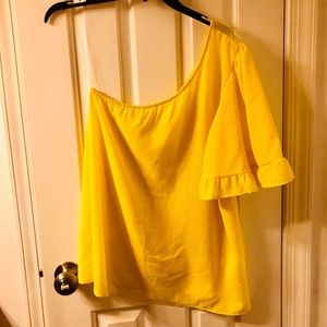 Vine and Love One Shoulder Top